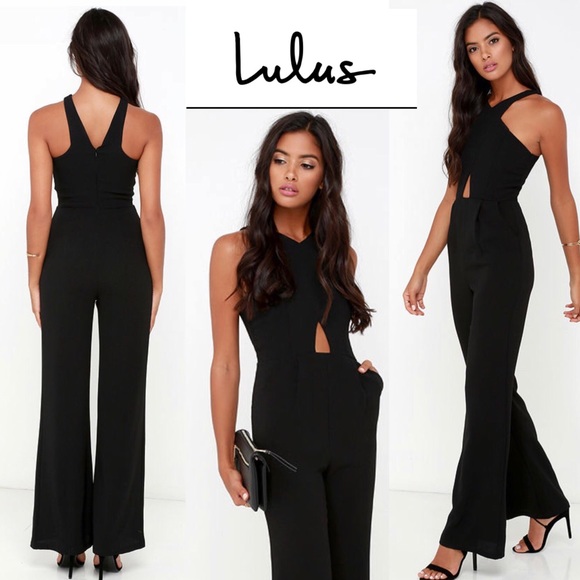 Lulus Pants - Lulu’s NWT Sexy and I Know It Black Jumpsuit Small